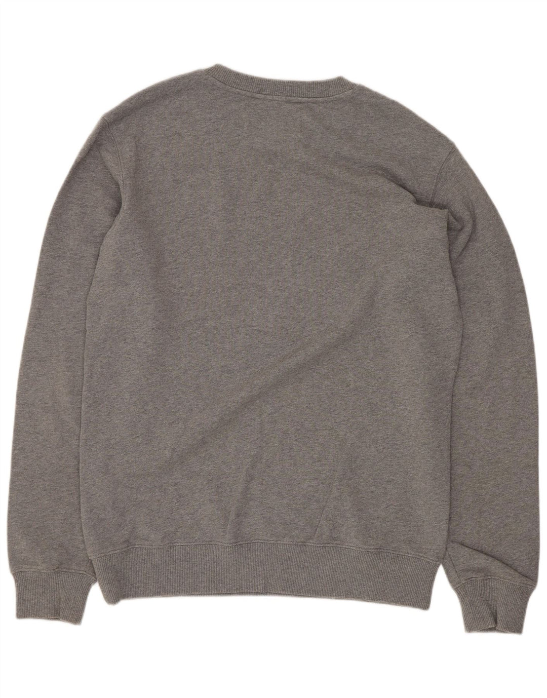 Calvin Klein Jeans Hombre Sudadera Gráfica Jumper Algodón Gris Medio