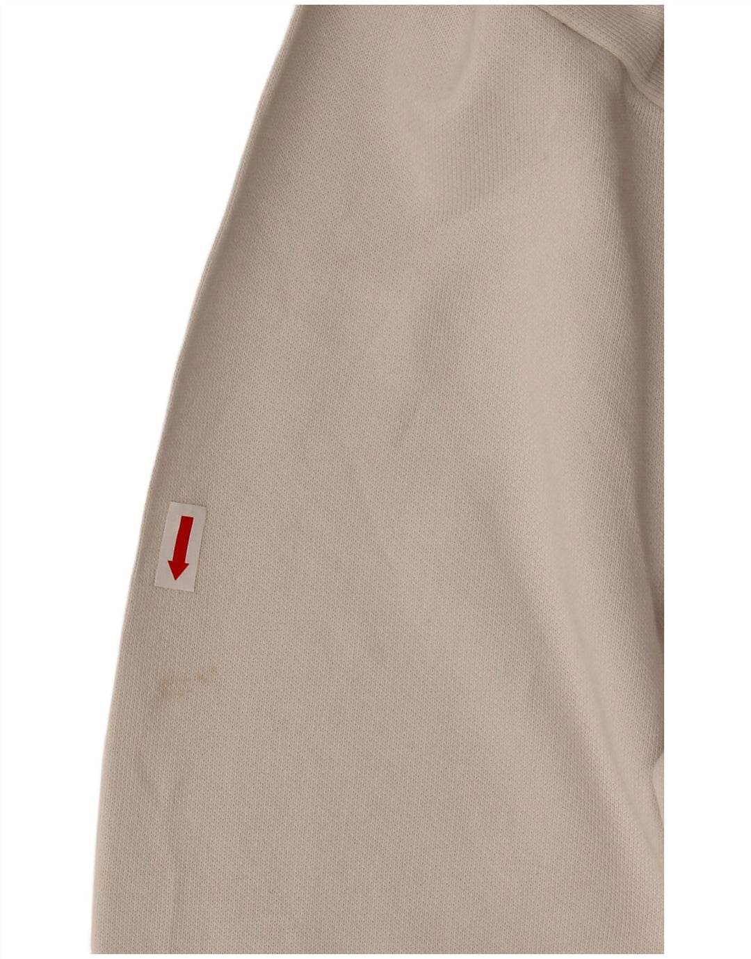 CHAMPION Sudadera con gráfico corto para mujer, talla 44, color beige medio
