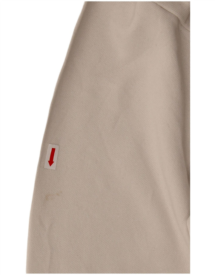 CHAMPION Sudadera con gráfico corto para mujer, talla 44, color beige medio