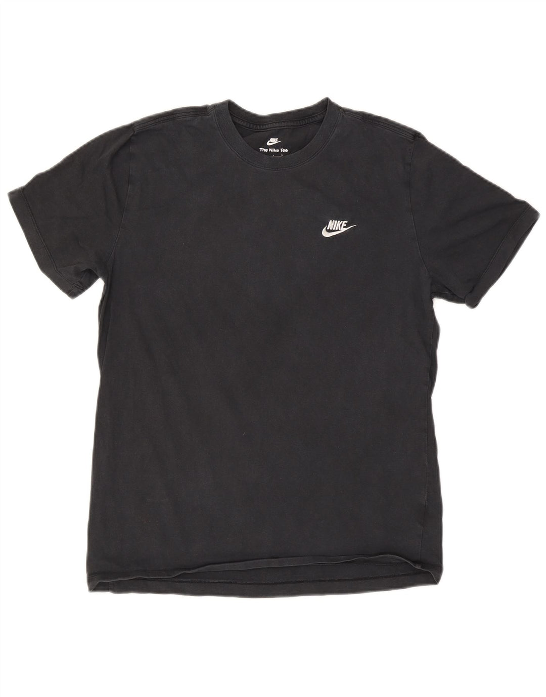 Nike - Camiseta para hombre, talla grande, color negro, algodón