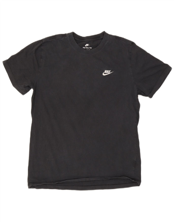 Nike - Camiseta para hombre, talla grande, color negro, algodón