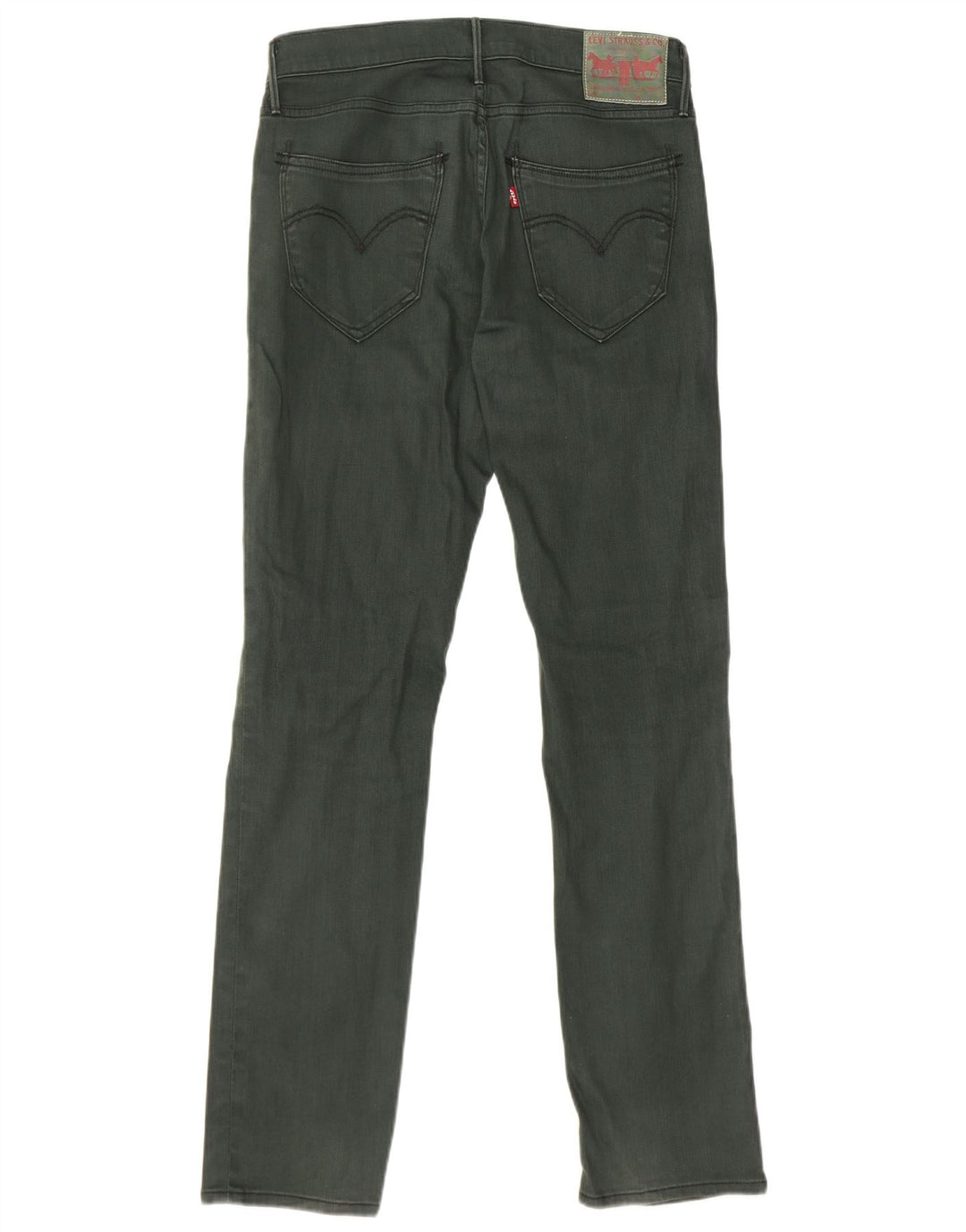Levi's Mujer 511 Slim Jeans W29 L32 Algodón Verde