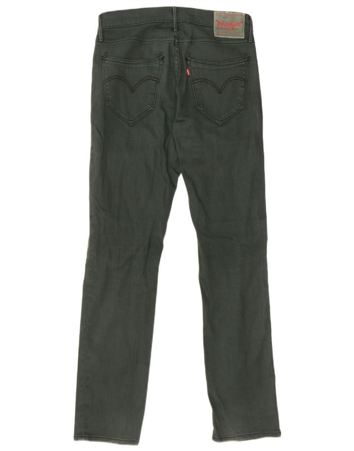 Levi's Mujer 511 Slim Jeans W29 L32 Algodón Verde