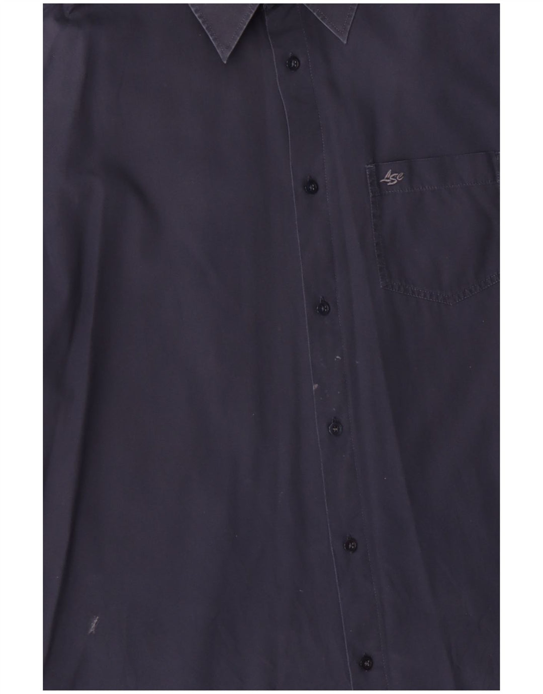 Camisa Levi's para hombre grande de algodón azul marino