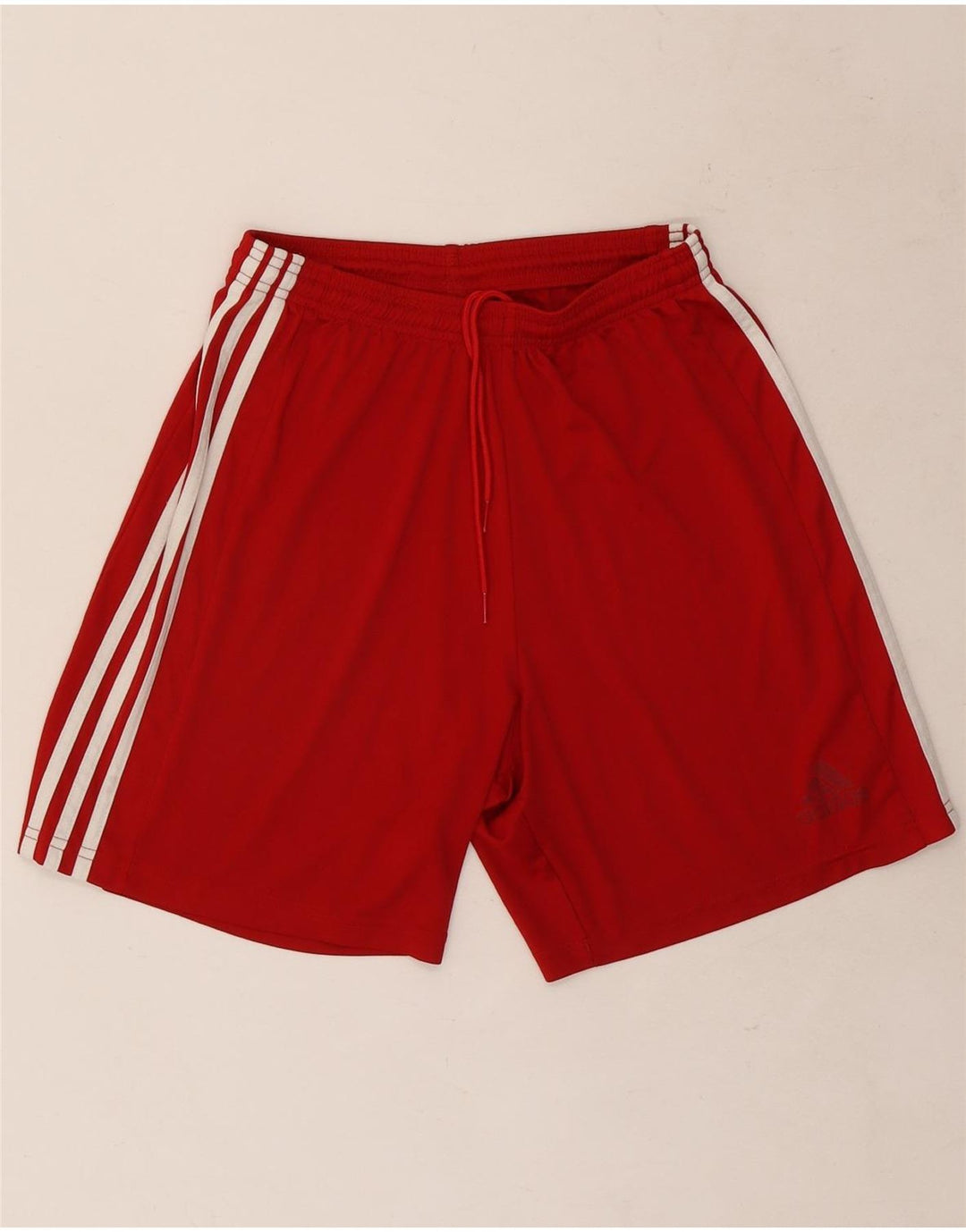 Adidas Mens Climalite Sport Shorts Medio Rojo Poliéster