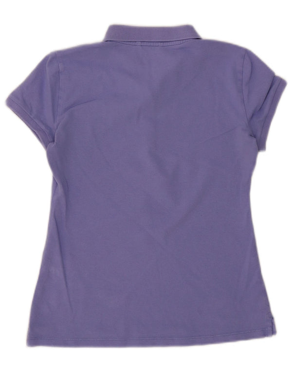 Nautica Polo para mujer UK 6 XS Algodón azul