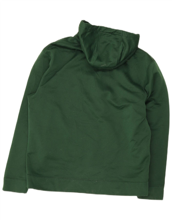 Under Armour Hombre Sudadera con capucha Jumper Large Verde Poliéster