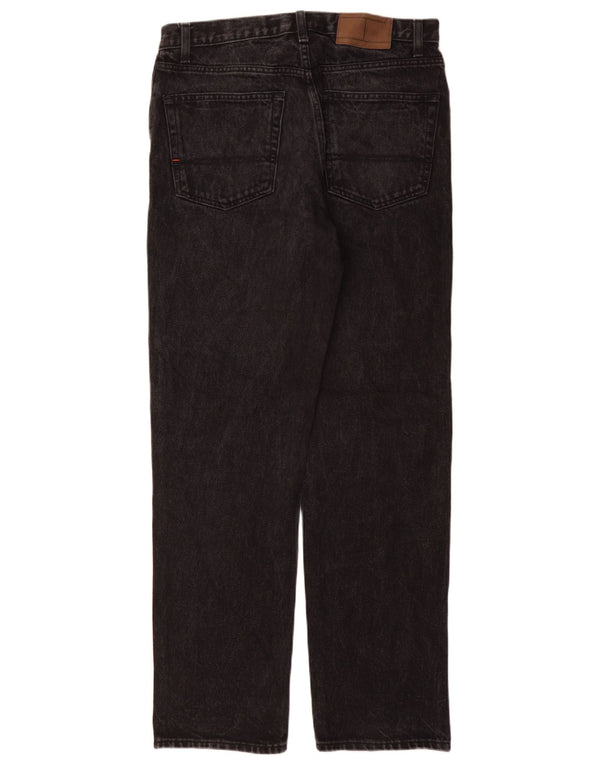 Tommy Hilfiger Vaqueros rectos para hombre W32 L32 Algodón negro