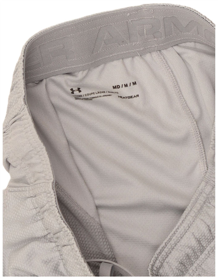 Pantalones cortos deportivos Under Armour Heat Gear para hombre gris medio