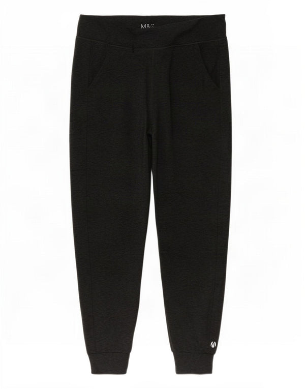 Marks & Spencer Pantalones de chándal para Mujer Joggers UK 44 Grande Gris Moteado