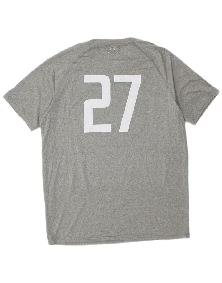 UNDER ARMOUR Camiseta gráfica para hombre Top Poliéster gris medio
