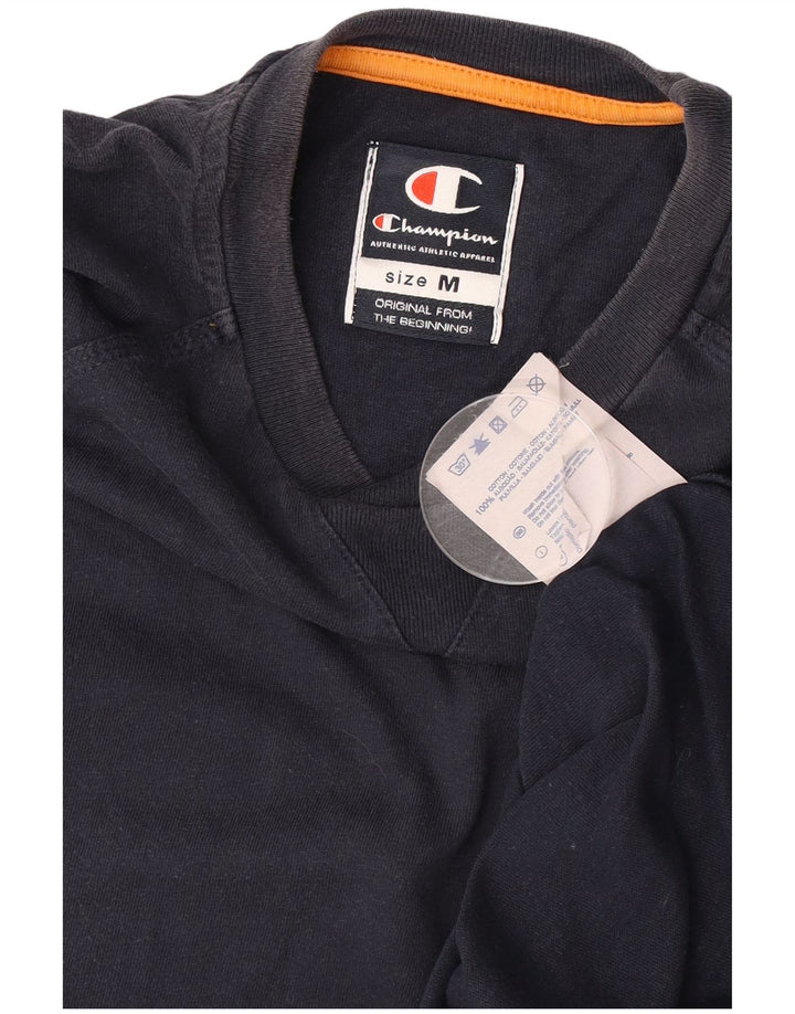 Champion Chaleco Para Hombre Top Medio Azul Marino Algodón