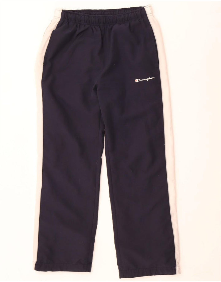 Champion Pantalones De Chándal Para Hombre Small Azul Marino Colorblock