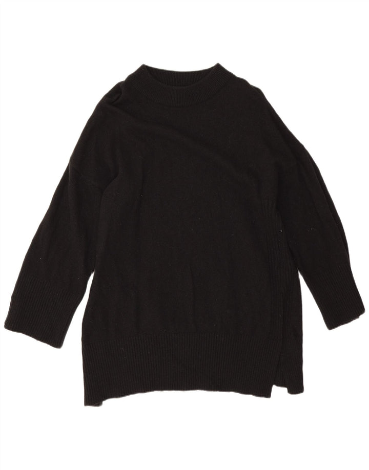 Barbour Suéter Largo con Cuello Alto para Mujer UK 10 Small Black