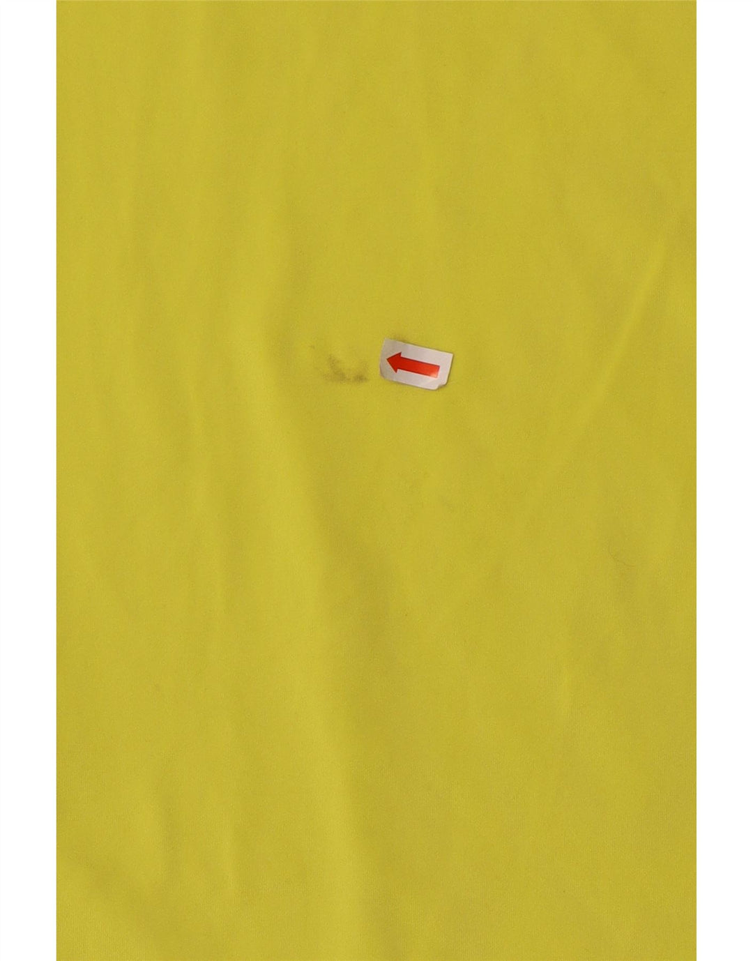 Camiseta Nike Dri Fit para hombre Top deportivo de poliéster amarillo grande