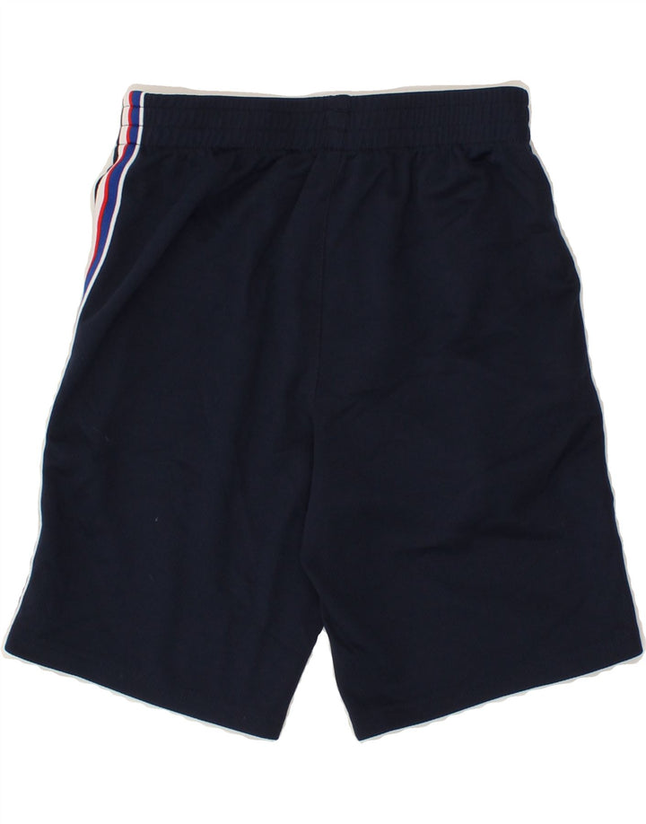 CHAMPION Womens Sport Shorts UK 12 Medium  Navy Blue Polyester Vintage Champion and Second-Hand Champion from Messina Hembry 