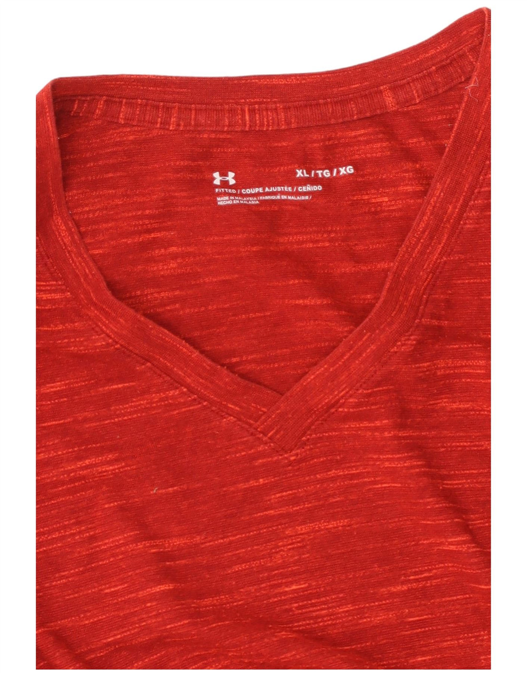 UNDER ARMOUR Camiseta Hombre Top XL Rojo Moteado