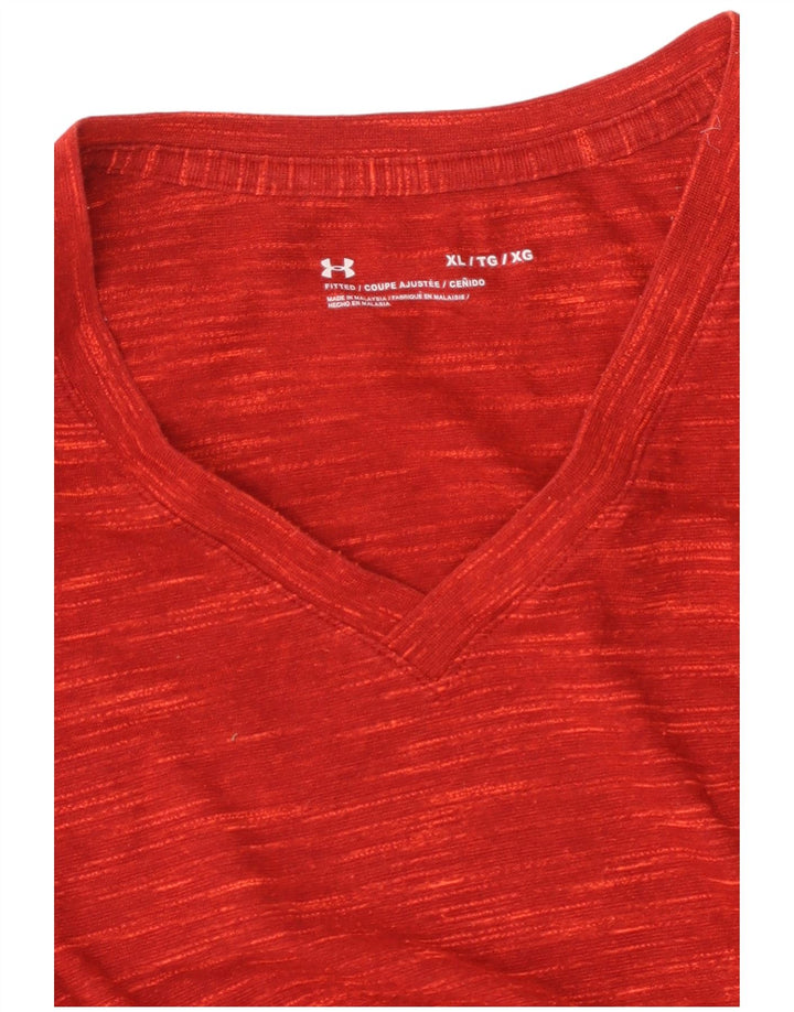 UNDER ARMOUR Camiseta Hombre Top XL Rojo Moteado