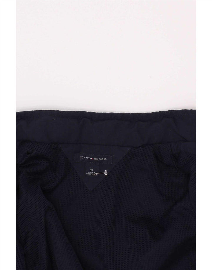 Tommy Hilfiger Chaqueta bomber con gráfico para niños 3-4 años Azul marino Poliéster