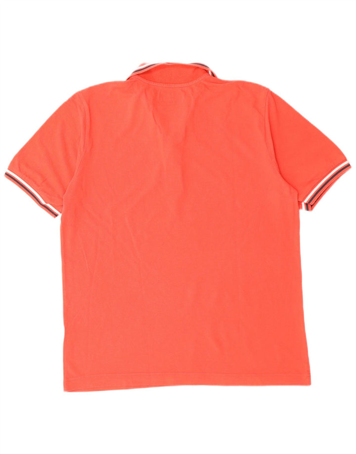 KAPPA Polo Hombre Algodón Rojo Medio