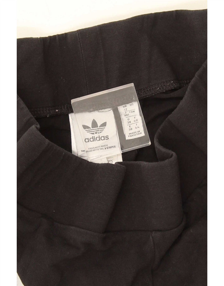 Adidas Leggings para mujer Reino Unido 12 Mediano Negro Algodón