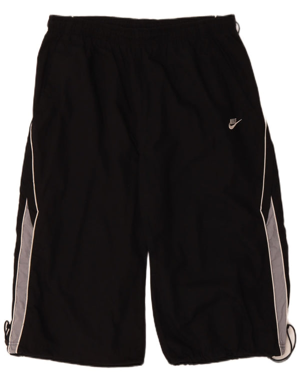 Nike Bermudas deportivas para hombre XL Negro Colorblock Poliéster