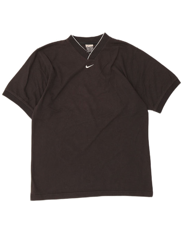 NIKE Camiseta para Hombre Top UK 39/41 Medium Negro Algodón
