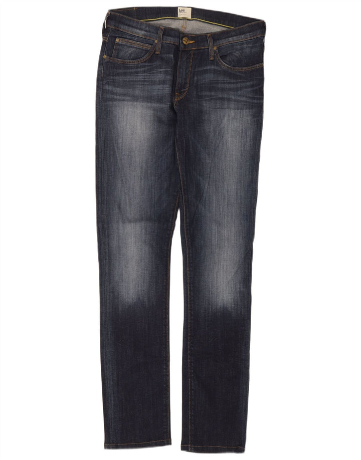 Vaqueros Lee Jade Slim Mujer W31 L33 Algodón Azul