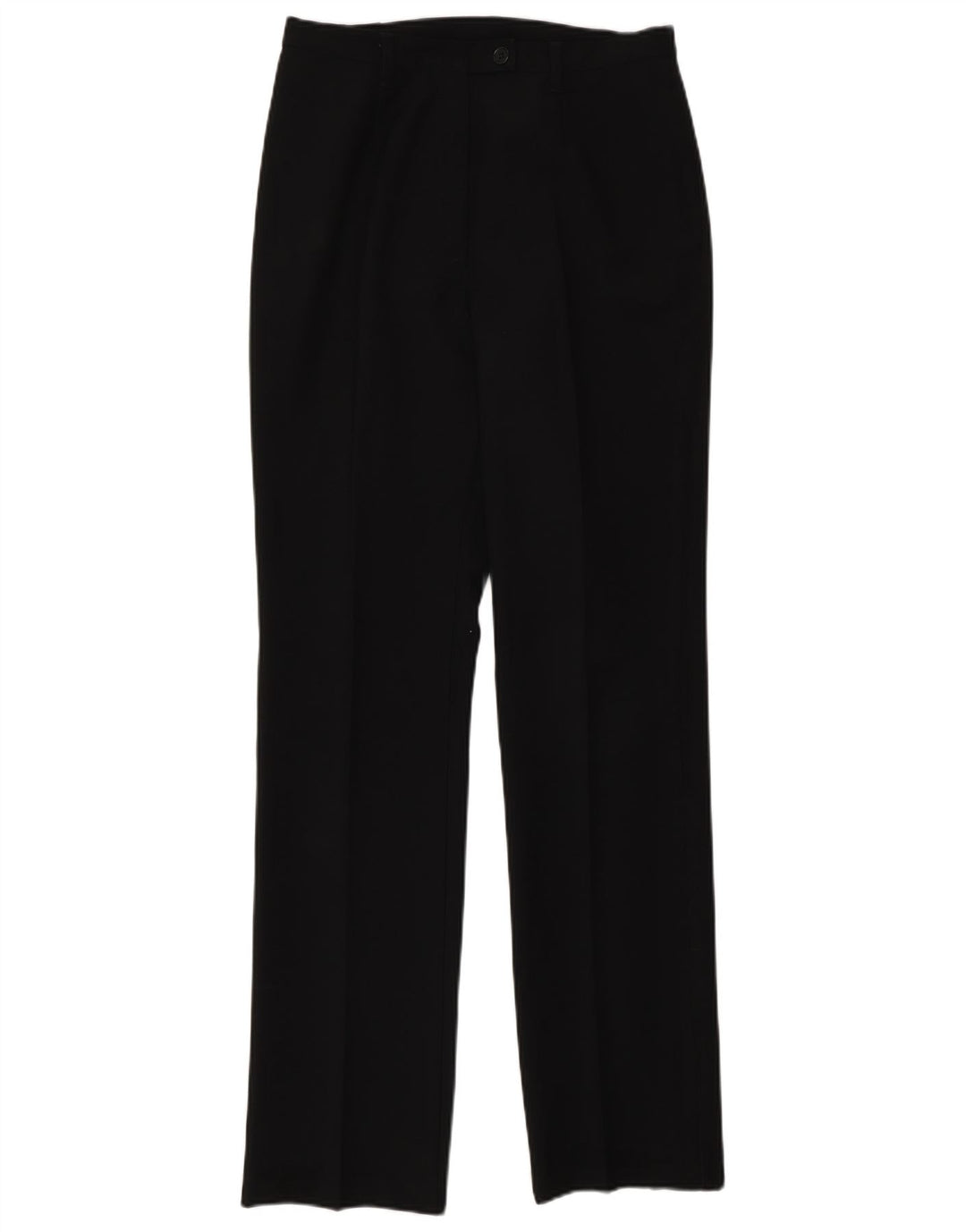 Benetton Pantalón De Traje Recto W28 L32 Negro