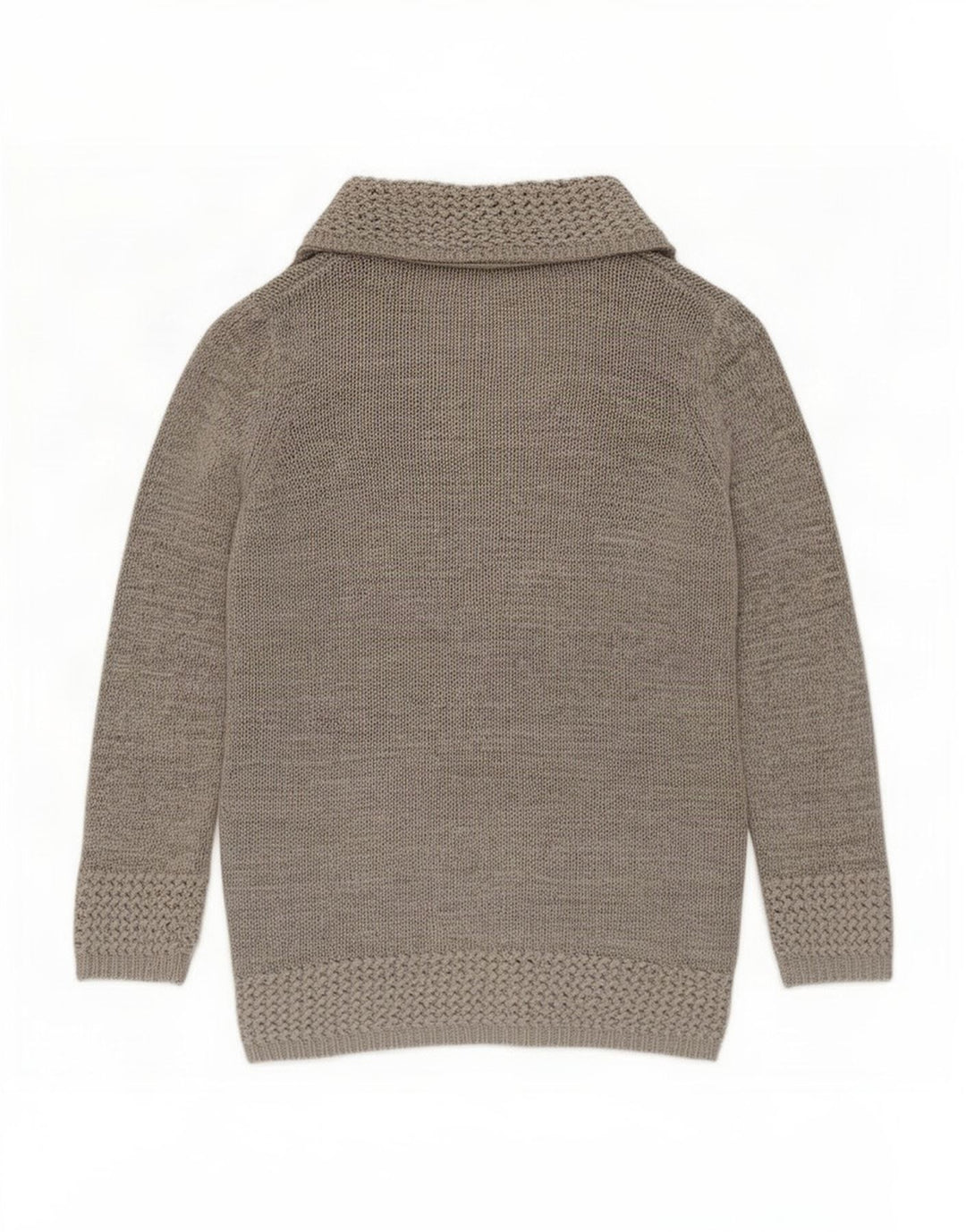Marks & Spencer Suéter Cárdigan Abierto Clásico para Mujer UK 46 Grande Gris