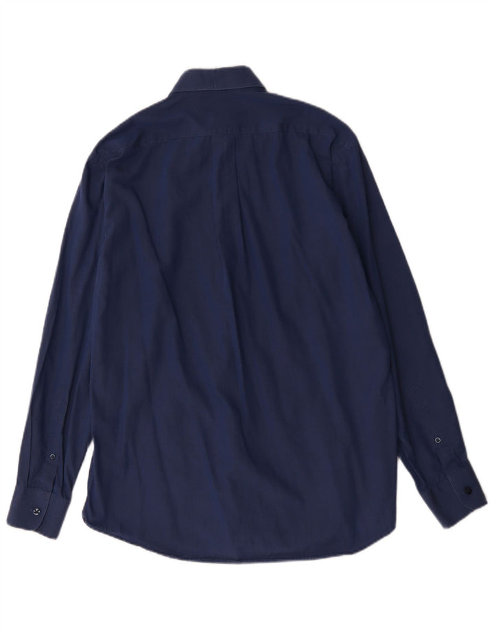 Camisa Kenzo para hombre talla 38 15 mediana azul marino