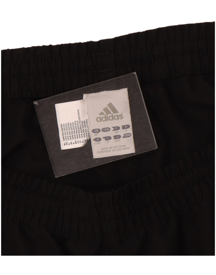 Adidas Pantalones cortos deportivos para hombre XL Negro Poliéster