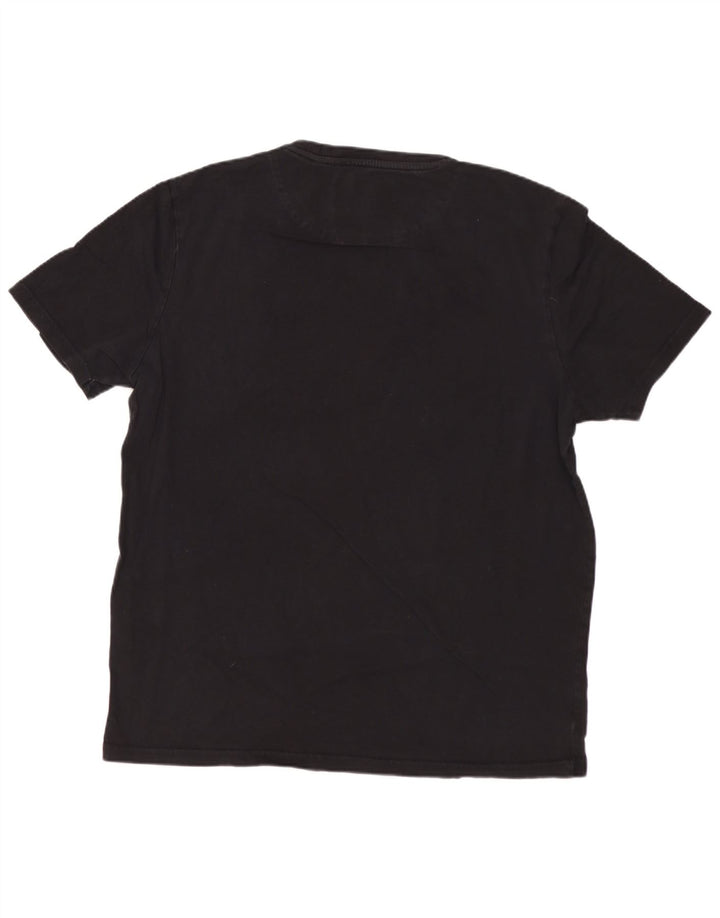 LYLE & SCOTT Camiseta para hombre Top Grande Negro