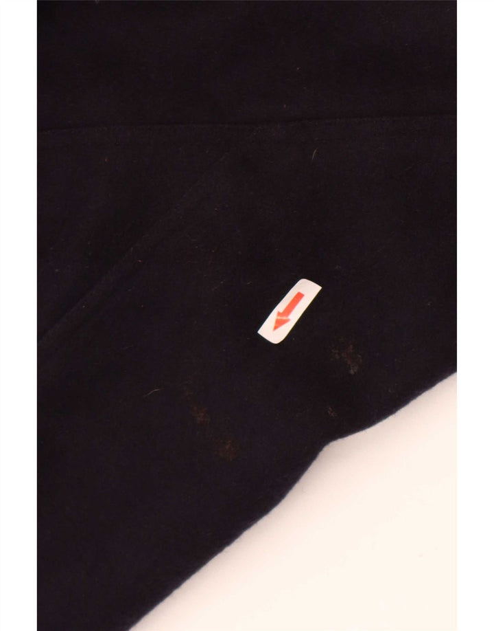 Ivy Oxford Chaqueta bomber de corte regular para hombre UK 40 Large Lana azul marino