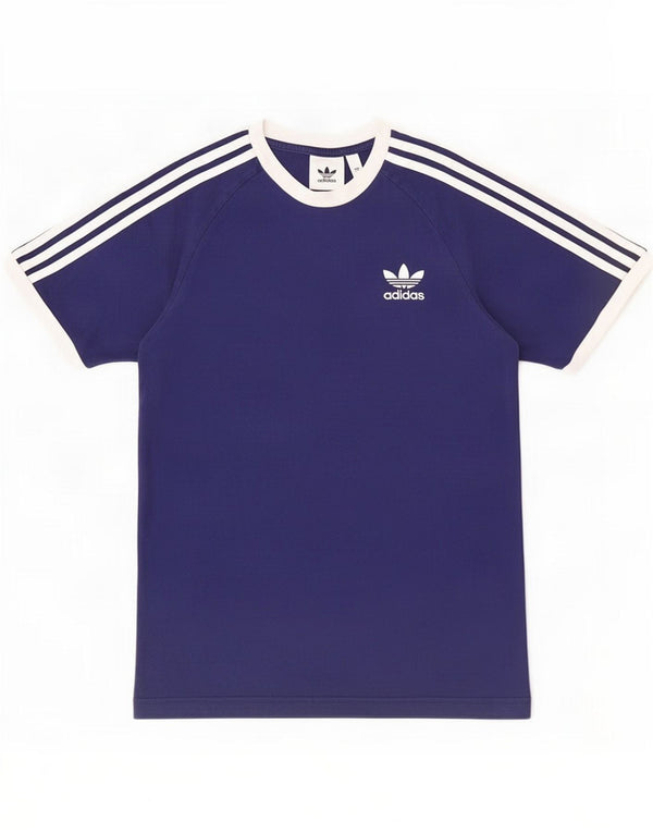 Camiseta Adidas para hombre Top Small Azul marino Algodón