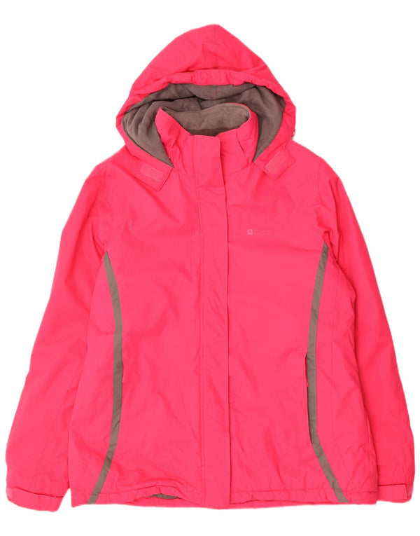 Mountain Warehouse Womens Hooded Windbreaker Jacket UK 16 Large Pink