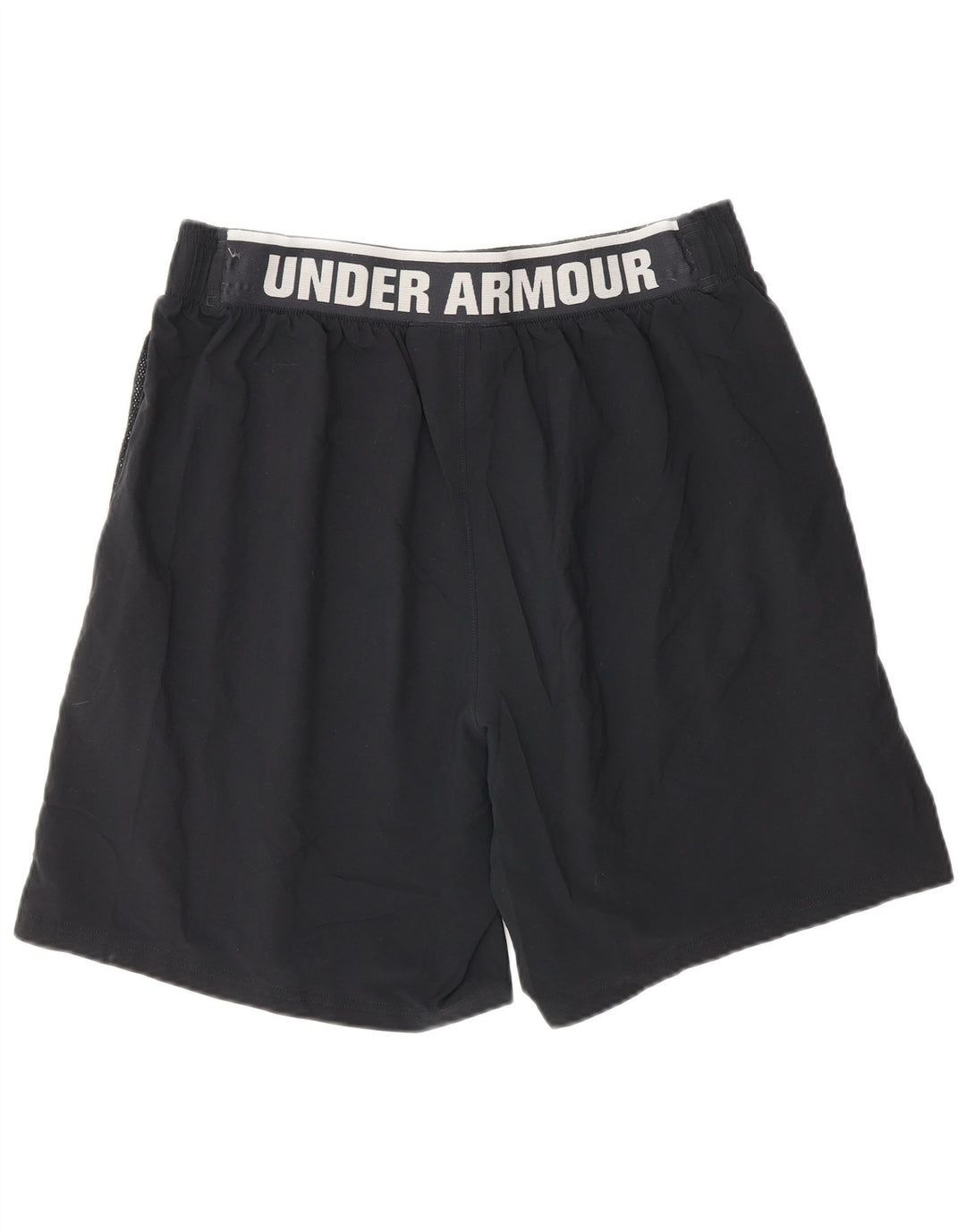 UNDER ARMOUR Pantalones cortos deportivos Heat Gear Graphic para hombre XL Poliéster negro