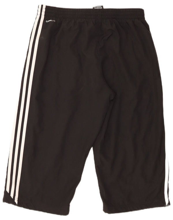 Adidas Mens Climalite Bermuda Sport Shorts Medio Negro Poliéster