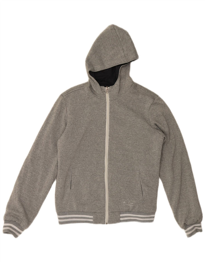 Champion Mens Zip Hoodie Sweater XL Grey