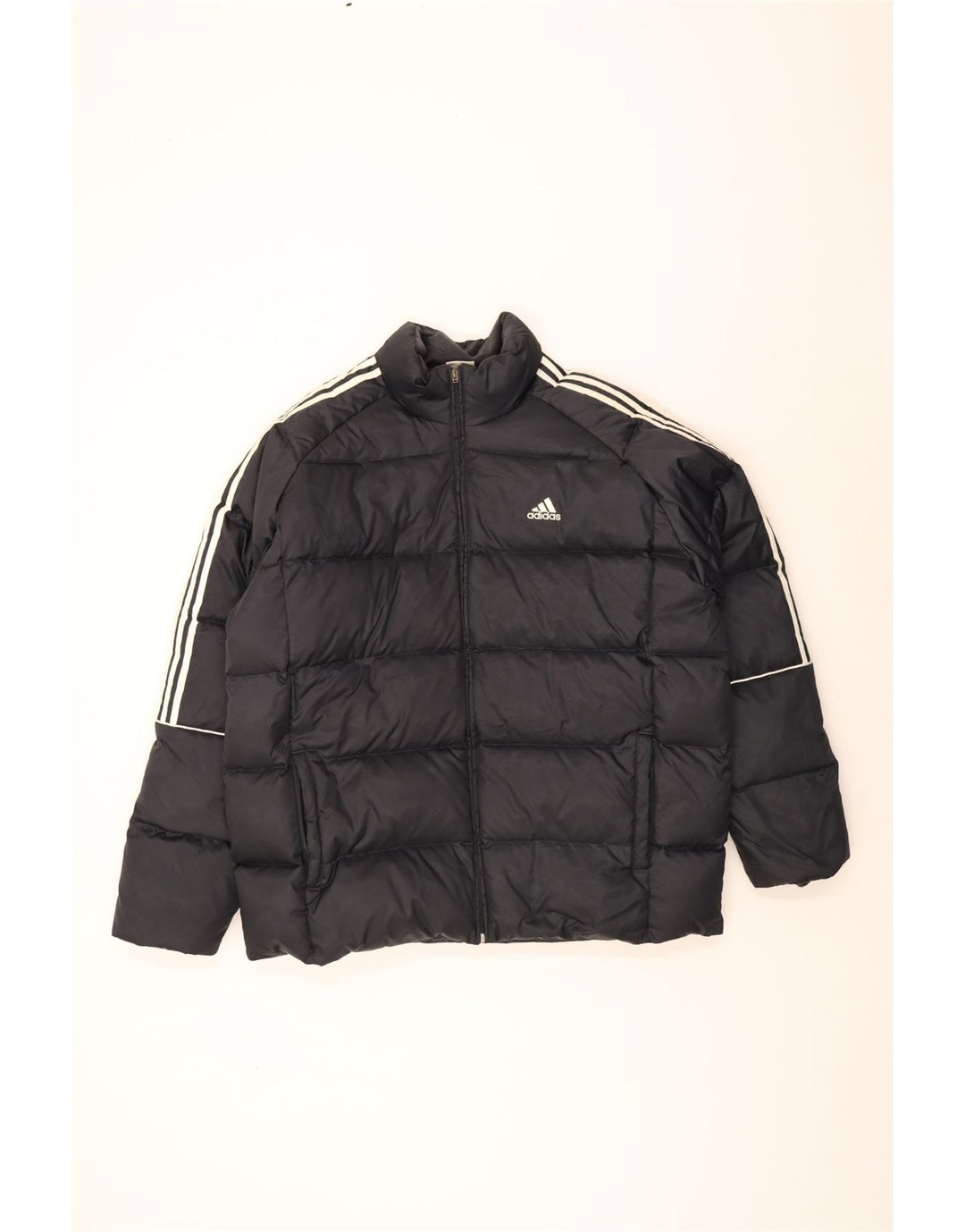 Adidas Chaqueta acolchada para hombre ES 42 XL Poliéster color negro
