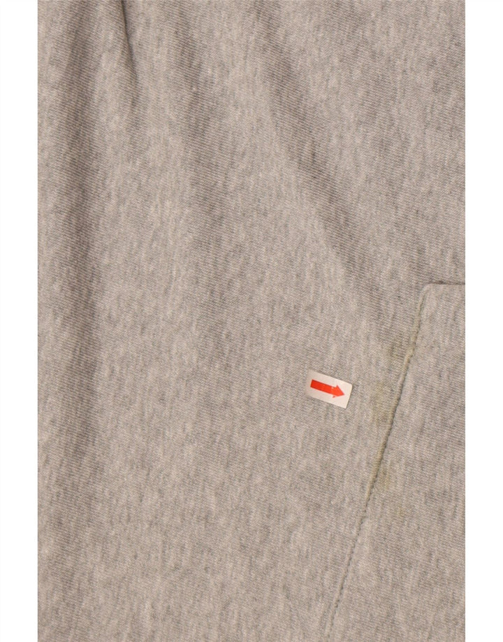 Nike Hombre Dri Fit Sudadera Con Capucha Jersey Gris Medio Algodón