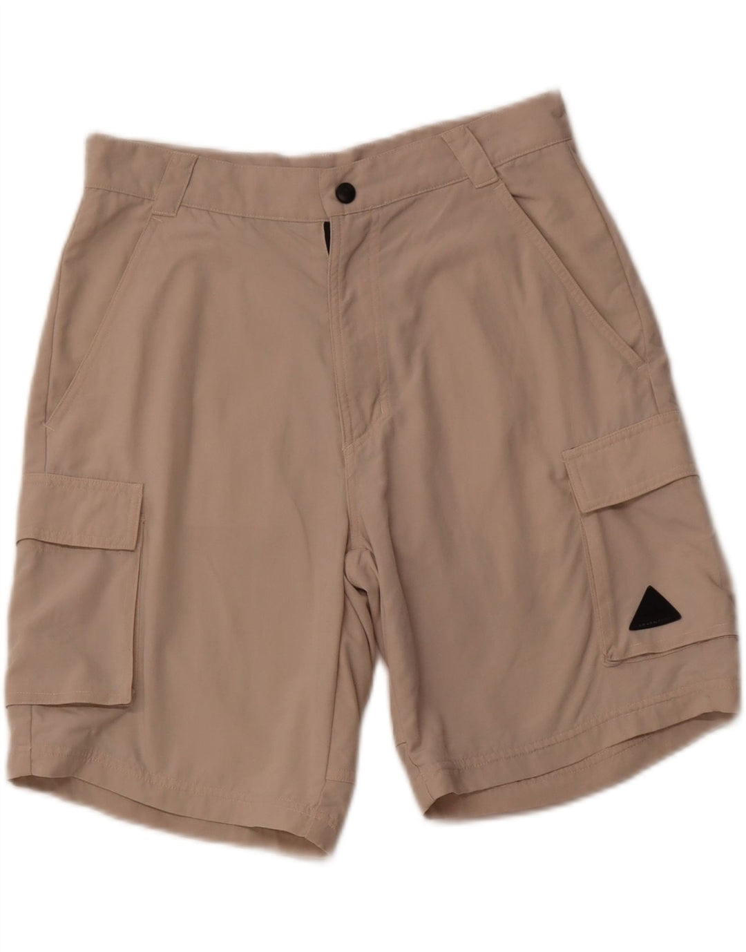 Adidas Hombre Cargo Shorts Small W29 Beige Poliamida