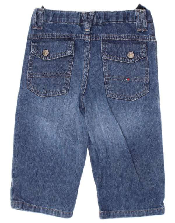 Tommy Hilfiger Vaqueros rectos para bebés de 12 a 18 meses W20 L11 Algodón azul