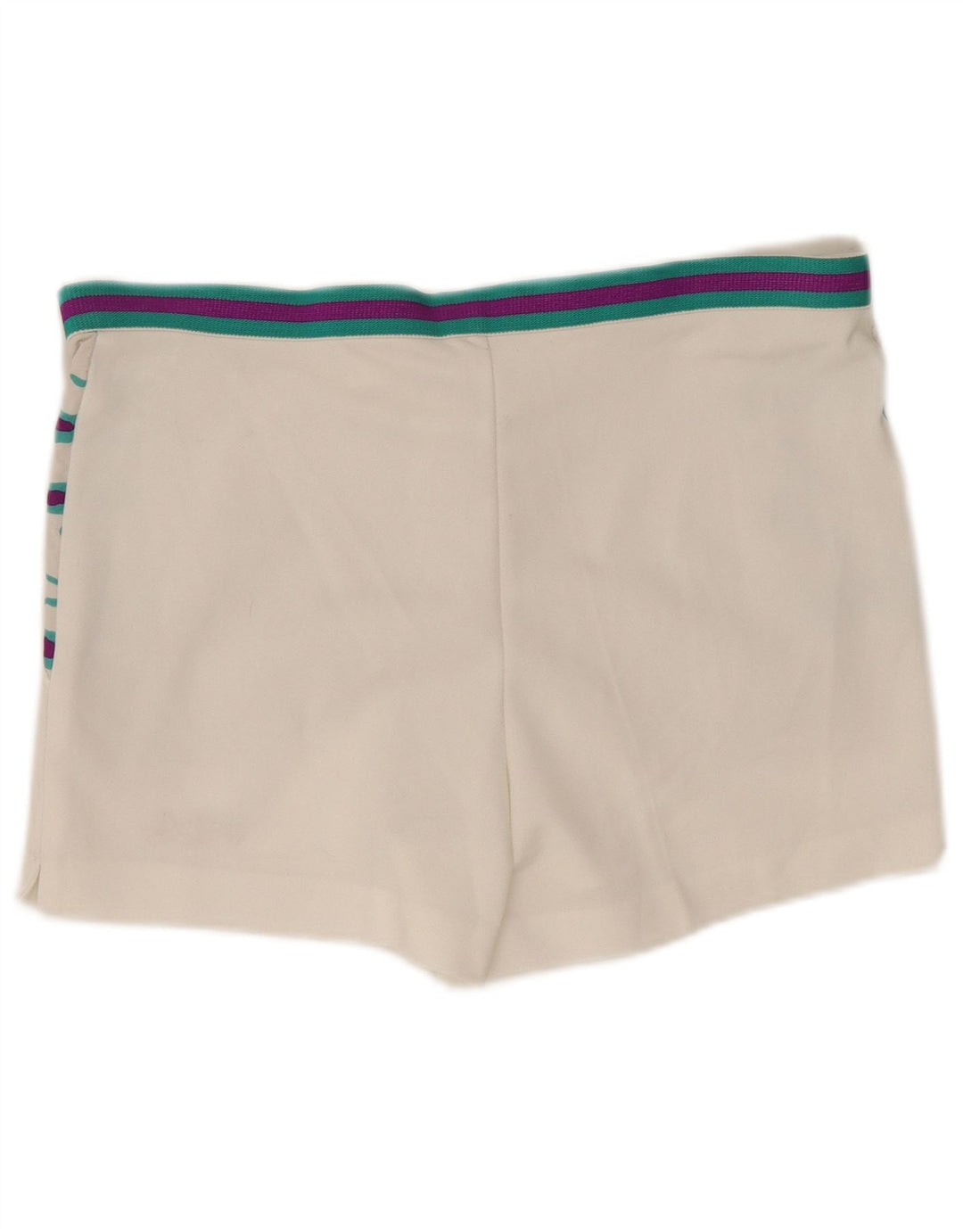 Fila Pantalones cortos chinos para hombre IT 48 Medium W33 Blanco a rayas