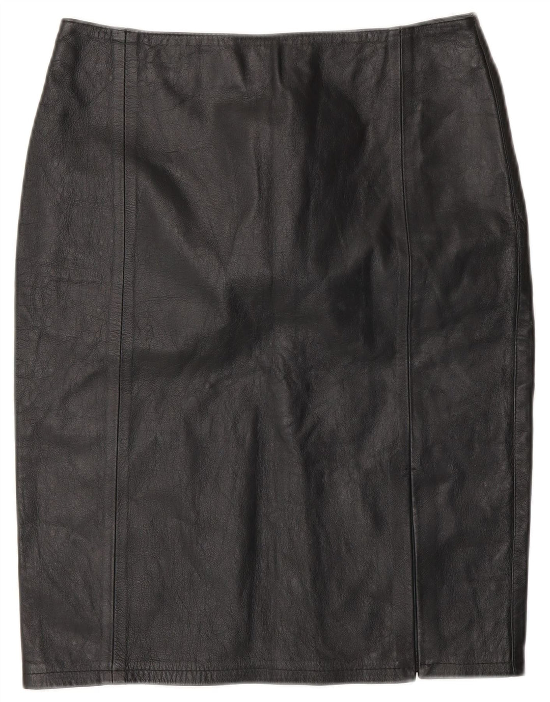 CONBIPEL Falda de cuero para mujer IT 42 Medium W28 Cuero negro