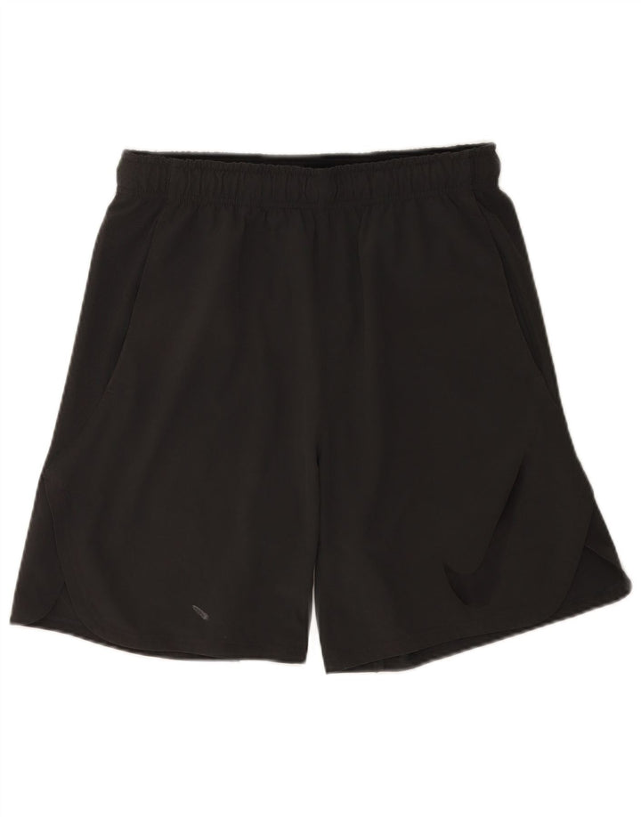 Pantalones cortos deportivos Nike Dri Fit Graphic para hombre Poliéster gris medio