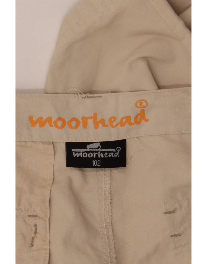 Moorhead Pantalón Cargo Recto Hombre W34 L34 Poliamida Beige