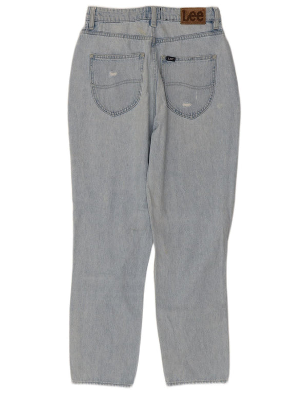 Lee Jeans cónicos desgastados para mamás altas para mujer US 8 Medium W26 L27 Azul