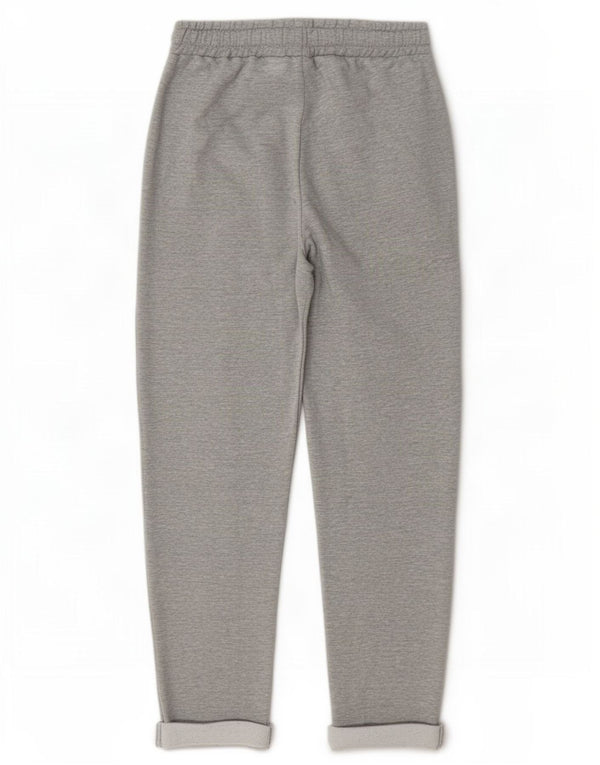 Zara Mujer Pantalones De Chándal Joggers UK 8 Small Gris Moteado Algodón