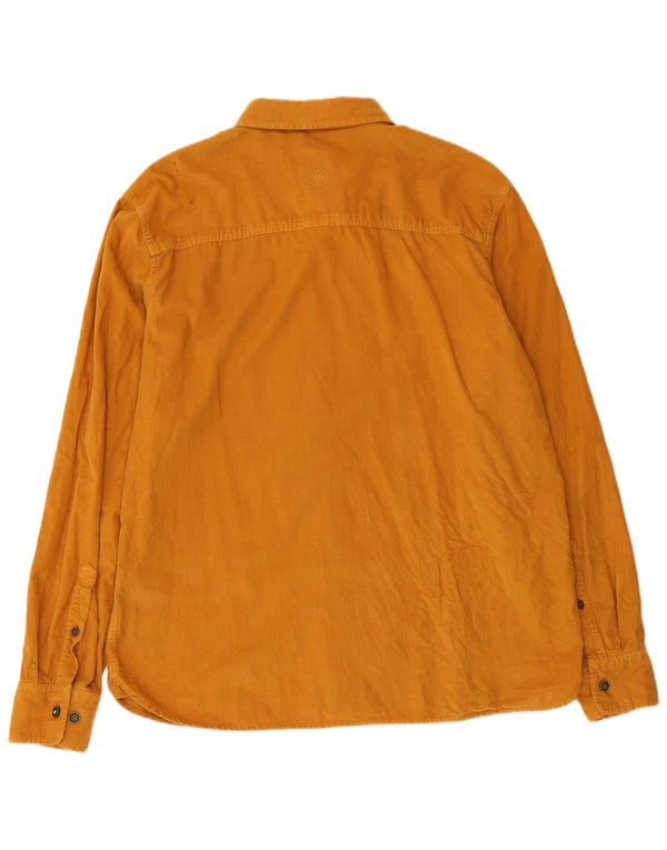 Camisa de pana para hombre Fat Face Algodón beige grande